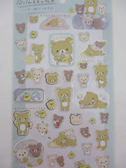 Cute Kawaii San-X Rilakkuma Bear Sticker Sheet 2022 - B - for Planner Journal Scrapbook Craft