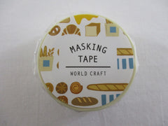 Cute Kawaii World Craft Washi / Masking Deco Tape - Bread Baking Baker Goods - for Scrapbooking Journal Planner Craft