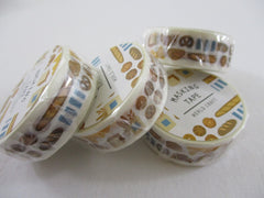 Cute Kawaii W-Craft Washi / Masking Deco Tape - Bread Baking Baker Goods - for Scrapbooking Journal Planner Craft