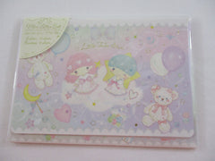 Cute Kawaii Miki Takei Little Twin Stars Letter Set Pack - Stationery Writing Paper Penpal Collectible