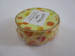 Cute Kawaii World Craft Washi / Masking Deco Tape - Flowers Yellow - for Scrapbooking Journal Planner Craft