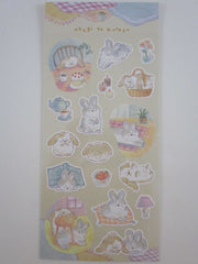 Cute Kawaii MW Kuyasu Comfort Series - Rabbit - Sticker Sheet - for Journal Planner Craft