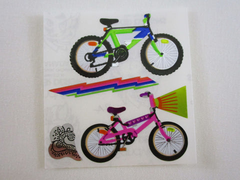 Sandylion Sport Bicycle Shiny Mylar Sticker Sheet / Module - Vintage & Collectible