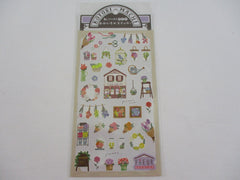 Cute Kawaii MW Kotori Machi / Little Town Series - Fleur Sereine Flower Shop Sticker Sheet - for Journal Planner Craft