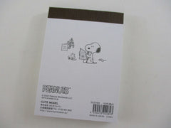 Cute Kawaii Peanuts Snoopy Mini Notepad / Memo Pad Kamio - W Peanuts Letter Love - Stationery Designer Paper Collection