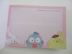 Cute Kawaii Sanrio Characters Cinnamoroll Purin Mini Notepad / Memo Pad Kamio - Stationery Designer Paper Collection