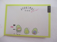 Cute Kawaii Kamio Avonimal Avocado Dino Hamster Mini Notepad / Memo Pad - Stationery Designer Writing Paper Collection