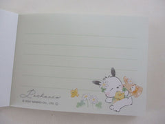 Cute Kawaii Sanrio Pochacco Dog Sunny Days Mini Notepad / Memo Pad Kamio - Stationery Designer Paper Collection