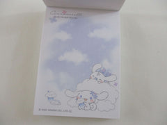 Cute Kawaii Sanrio Cinnamoroll Dog Fluffy clouds Mini Notepad / Memo Pad Kamio - Stationery Designer Paper Collection