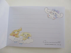 Cute Kawaii Sanrio Cinnamoroll Dog Fluffy clouds Mini Notepad / Memo Pad Kamio - Stationery Designer Paper Collection