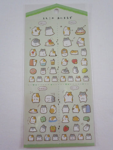 Cute Kawaii Crux Hamster Busy Fun Day Sweet Sticker Sheet - for Journal Planner Craft