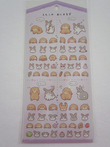 Cute Kawaii Crux Rabbit Sticker Sheet - for Journal Planner Craft