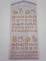 Cute Kawaii Crux Rabbit Sticker Sheet - for Journal Planner Craft