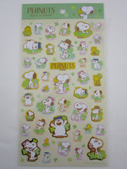 Cute Kawaii Peanuts Snoopy Large Sticker Sheet - C Clover - for Journal Planner Craft