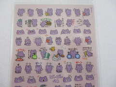 Cute Kawaii Mind Wave Bear Busy Days Chores Job Sticker Sheet - for Journal Planner Organizer Craft
