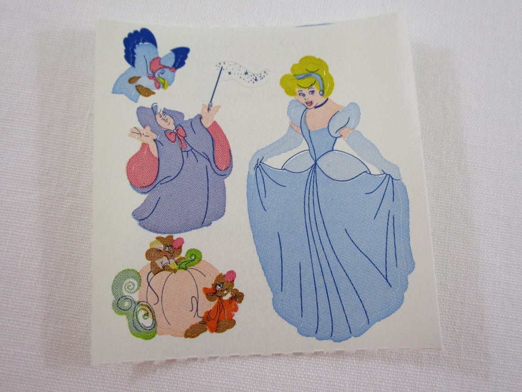 Sandylion Fairy Tale Princess Cinderella Sticker Sheet / Module - Vintage & Collectible