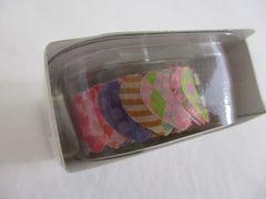 Cute Kawaii Bande Roll of 200 Stickers - Washi Tape Paper - Hearts Love Valentine #Luv - for Scrapbooking Journal Planner Craft