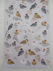 Cute Kawaii World Craft Mrse Series - Bird - Sticker Sheet - for Journal Planner Craft