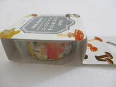 Cute Kawaii Bande Roll of 200 Stickers - Washi Tape Paper - Mushroom - for Scrapbooking Journal Planner Craft