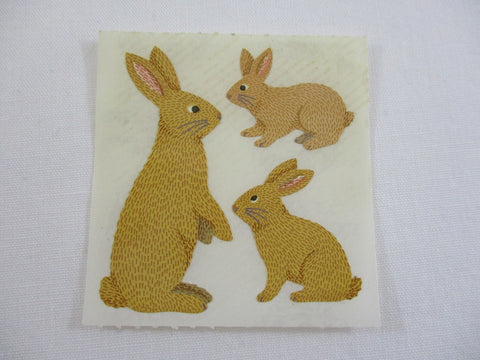 Sandylion Rabbit Sticker Sheet / Module - Vintage & Collectible