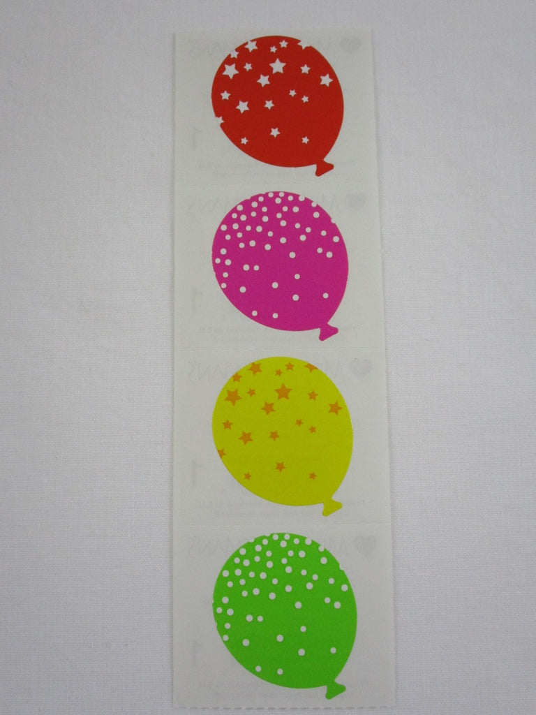 Mrs Grossman Balloon Sticker Sheet / Module - Vintage & Collectible