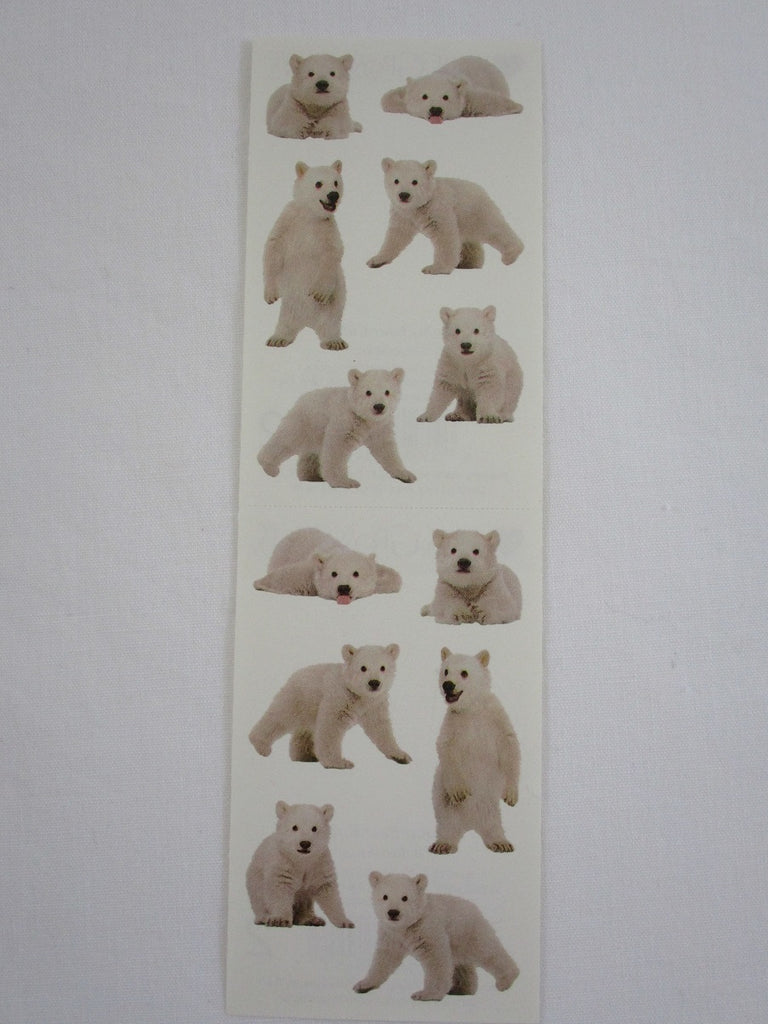 Mrs Grossman Polar Bear Cubs Photoessence Sticker Sheet / Module - Vintage & Collectible