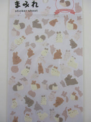 Cute Kawaii World Craft Mrse Series - Bunny Rabbit - Sticker Sheet - for Journal Planner Craft