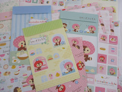 Cute Kawaii San-X Kireizukin seikatu Raccoon Letter Writing Paper + Envelope Theme Stationery Set