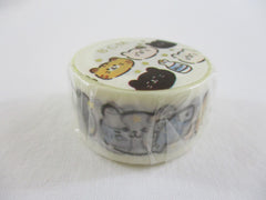 Cute Kawaii BGM Washi / Masking Deco Tape - Cat Nice kitten Pet - for Scrapbooking Journal Planner Craft