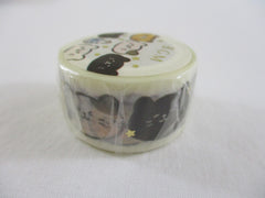 Cute Kawaii BGM Washi / Masking Deco Tape - Cat Nice kitten Pet - for Scrapbooking Journal Planner Craft