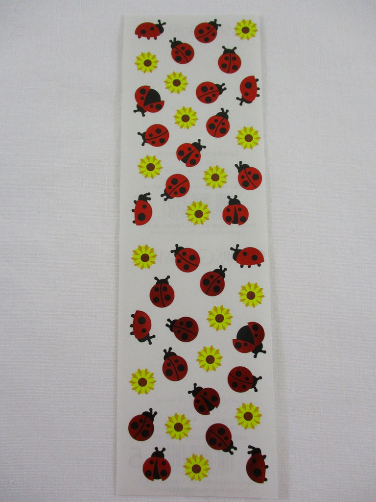 Mrs Grossman Ladybugs and Flowers Reflections Dolphins Sticker Sheet / Module - Vintage & Collectible 2011