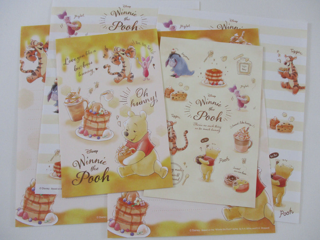 Cute Kawaii Winnie The Pooh Honey Bear Letter Sets B - Writing Paper Envelope Stationery