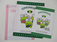 Cute Kawaii Keroppi Frog 2022 Letter Set - Writing Papers Envelope