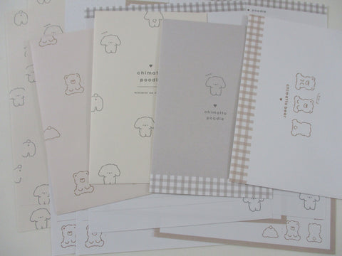 Cute Kawaii Q-Lia Chimatto Bear Letter Sets - Stationery Writing Paper Envelope Penpal