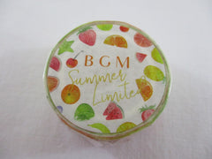 Cute Kawaii BGM Washi / Masking Deco Tape - Summer Limited series - Fresh Fruits - for Scrapbooking Journal Planner Craft