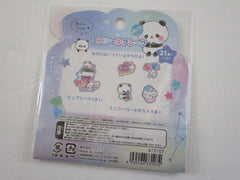 Cute Kawaii Crux Yummy Panda #luv Flake Stickers Sack - for Journal Planner Craft Scrapbook Agenda