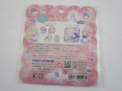 Cute Kawaii Kamio Daydream Sugar Kiss Hedgehog Girl Flake Stickers Sack - for Journal Planner Craft Scrapbook Agenda
