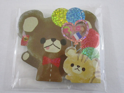 Cute Kawaii Kamio Happy Bear Stickers Sack - Vintage