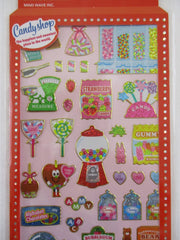 Cute Kawaii Mind Wave Fancytopia Collection Sticker Sheet - Candy Shop - for Journal Planner Craft Organizer Schedule