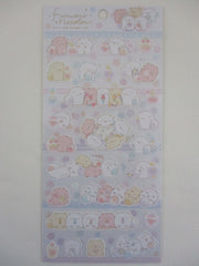 Cute Kawaii San-X Funwari Neco Soft Cat Sticker Sheet 2023 - A - for Planner Journal Scrapbook Craft