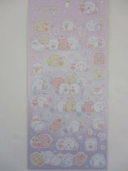 Cute Kawaii San-X Funwari Neco Soft Cat Sticker Sheet 2023 - B - for Planner Journal Scrapbook Craft