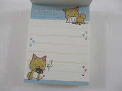 Cute Kawaii San-X Iiwaken dog / puppies Mini Notepad / Memo Pad - A - Vintage and Rare