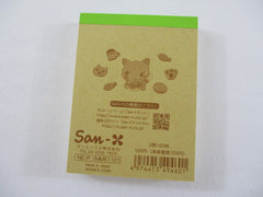 Cute Kawaii San-X Cat the Baker Neko no Panya Mini Notepad / Memo Pad - B - Vintage and Rare