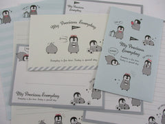 Cute Kawaii Q-Lia My Precious Penguin Letter Sets - Stationery Writing Paper Envelope Penpal