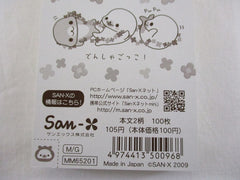 Cute Kawaii San-X Mamegoma Seal Mini Notepad / Memo Pad - A - 2009 Vintage
