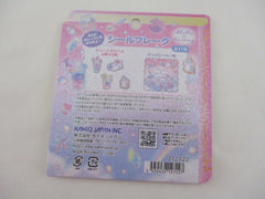 Cute Kawaii Kamio Shelly Fantasy Unicorn Flake Stickers Sack - for Journal Planner Craft Scrapbook Agenda