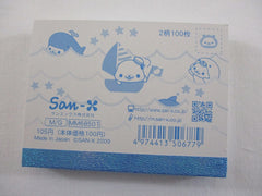 Cute Kawaii San-X Mamegoma Seal Mini Notepad / Memo Pad - J - 2009 Vintage