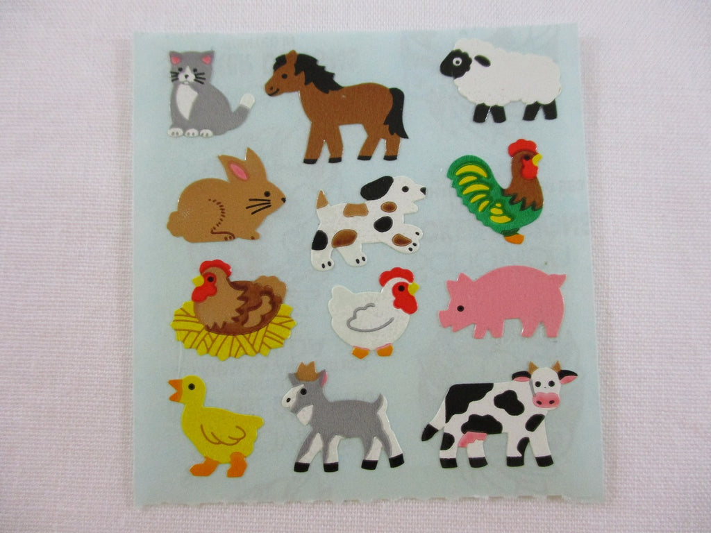 Sandylion Farm Animals Sheet / Module - Vintage & Collectible - C