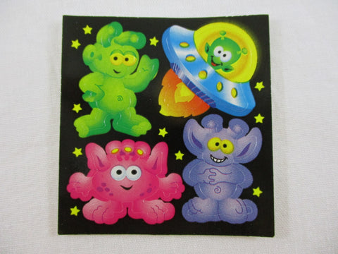 Sandylion Monster Neon Sticker Sheet / Module - Vintage & Collectible