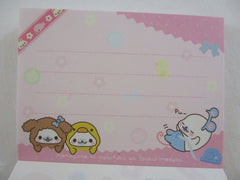 Cute Kawaii San-X Mamegoma Seal Mini Notepad / Memo Pad - AB - 2007 Vintage